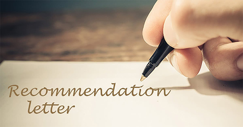 Letter of recommendation